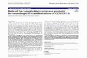 Role of hemagglutinin esterase protein in neurological manifestation of COVID-19